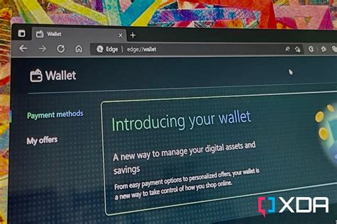 microsoft edge wallet sign in